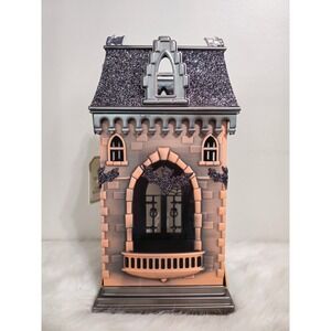 Bath &‎ Body Works Haunted House Halloween Metal Luminary Candle Holder NWT 2016